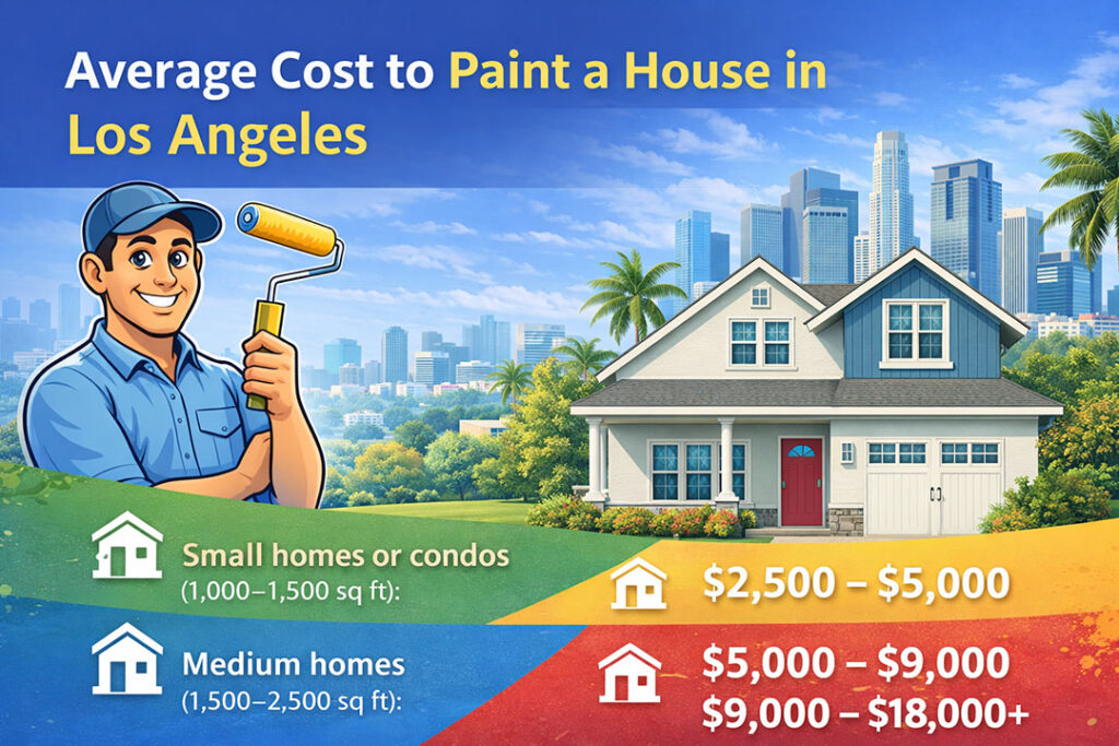 average house painting cost los angeles